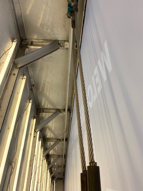 Adverising light boxes fall restraint inspection