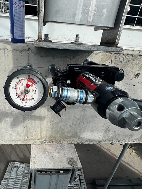 Cladding bracket testing bristol