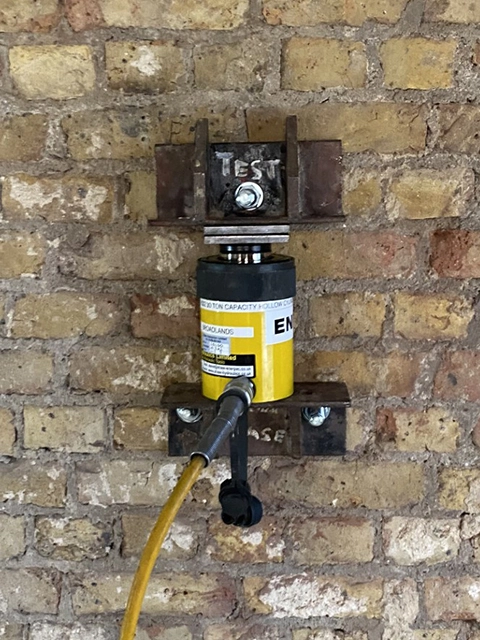 Shear testing holland park